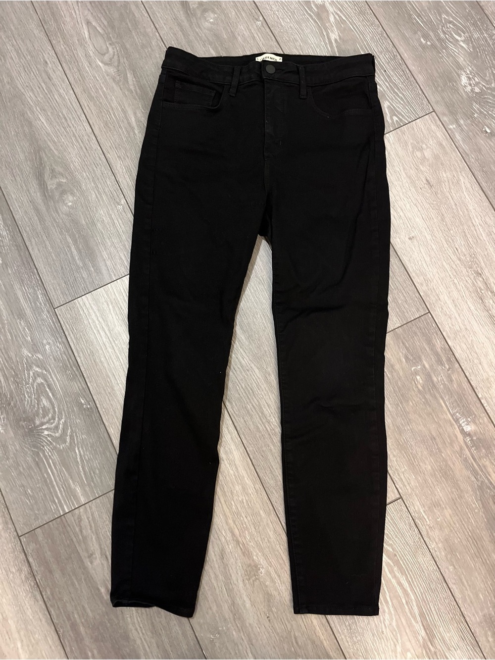 L'Agence Skinny Leg Jeans Black Size 30